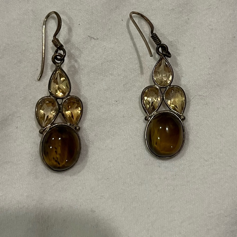 Citrine earrings